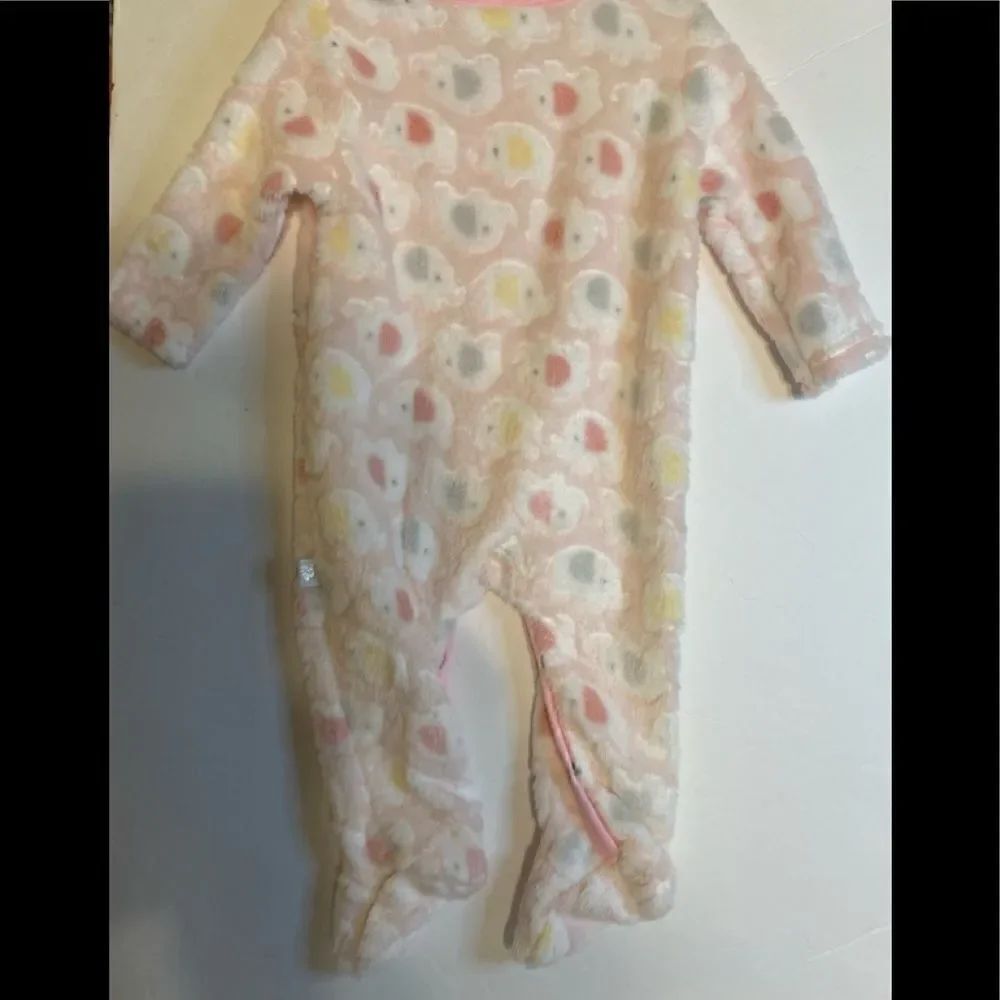 🛍Little joy Girls size 3-6 moths one piece Pijama🎀 - Picture 10 of 10